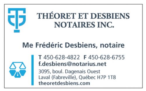 Theoret et Desbiens Notaires Inc. à Laval